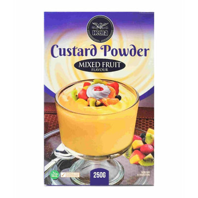 [HEERA Custard Powder Mix Fruit 250 gm] HEERA Custard Powder Mix Fruit 250 gm