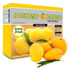 FRISCHE Alphanso Mango Small Box (aus Indien)