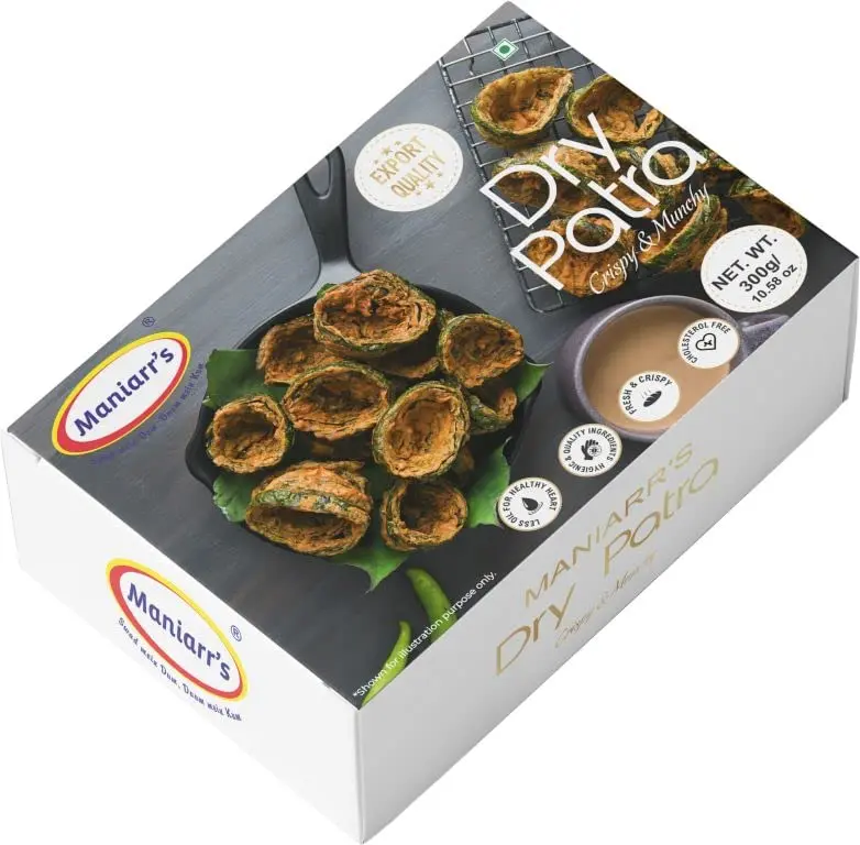 MANIARRS Namkeen Dry Patra 300 gm