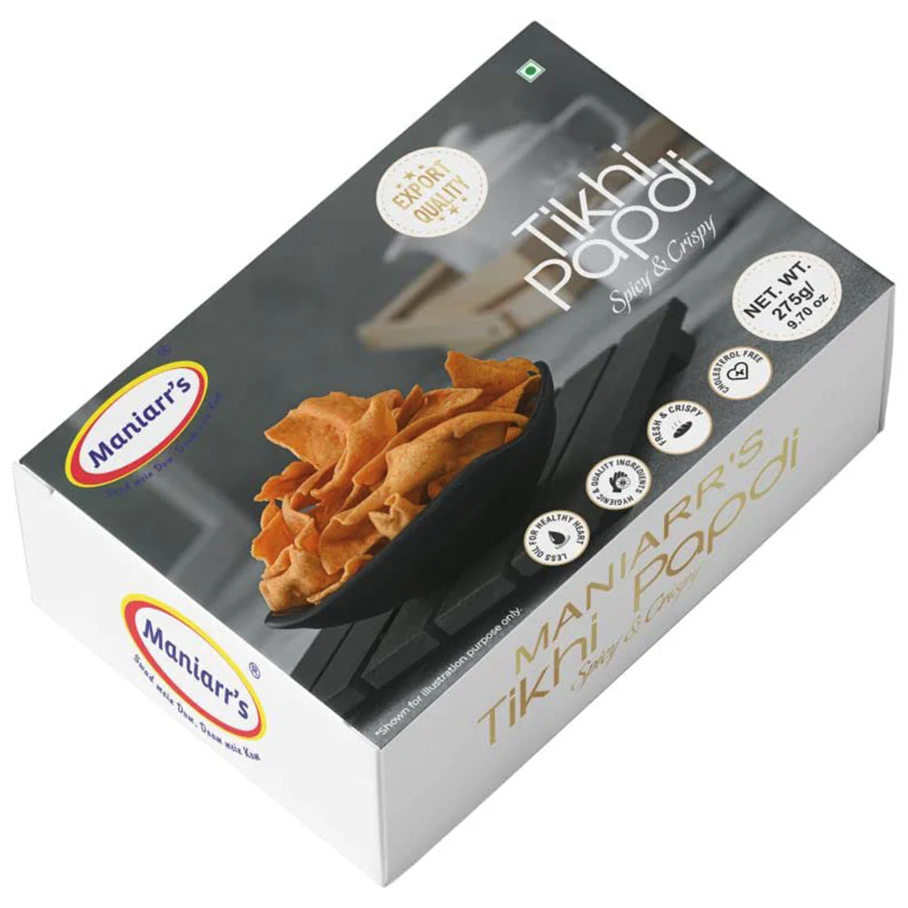 MANIARRS Namkeen Tikhi Papdi 275 gm