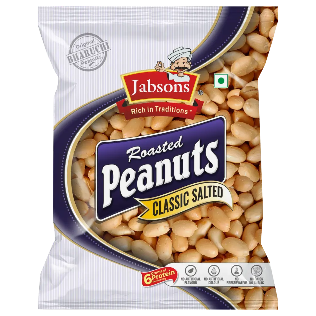 [JABSONS Roasted Peanuts Classic Salted 160 gm] JABSONS Roasted Peanuts Classic Salted 160 gm