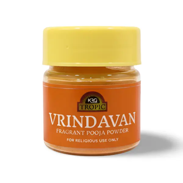 [KRG Vrindavan Pooja Powder 25 gm] KRG Vrindavan Pooja Powder 25 gm