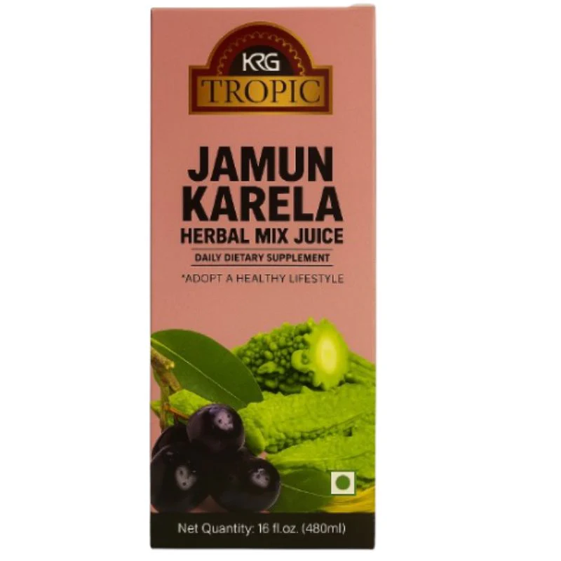 KRG Jamun & Karela Mix Juice 480 ml