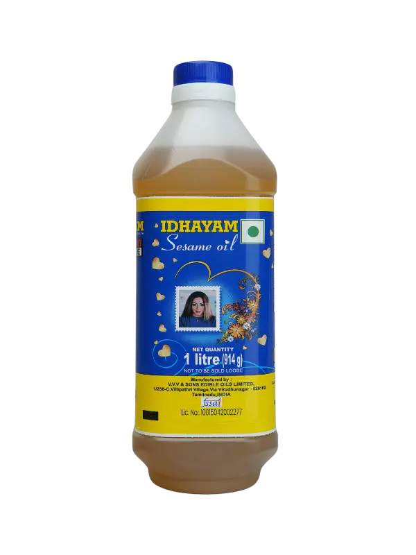 [IDHAYAM Sesame Oil 1 litre] IDHAYAM Sesame Oil 1 litre