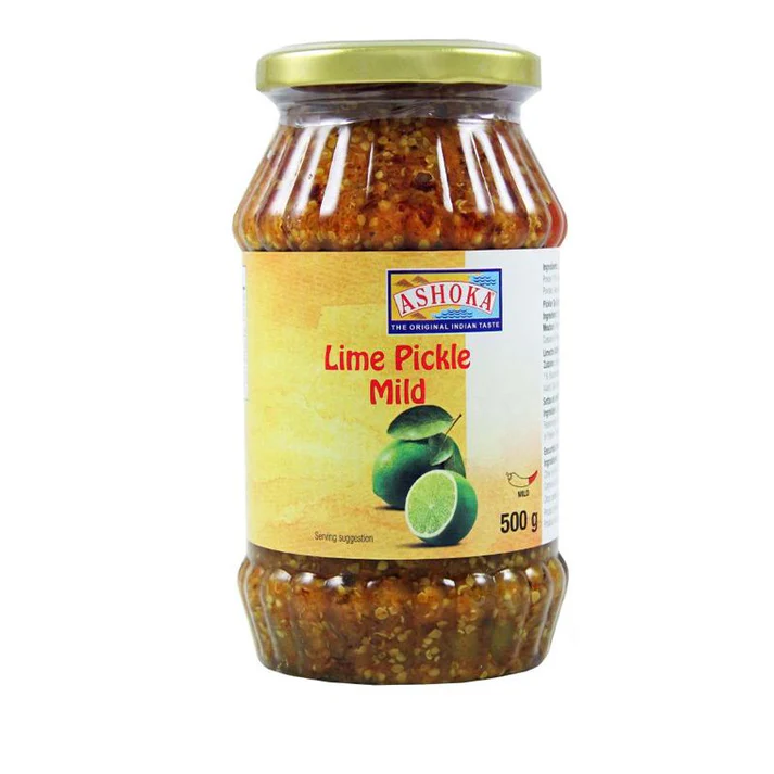 [ASHOKA Lime Pickle Mild 500 gm] ASHOKA Lime Pickle Mild 500 gm