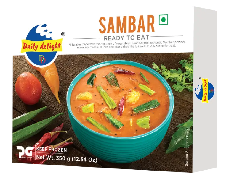 DAILY DELIGHT Frozen Sambhar 350 gm