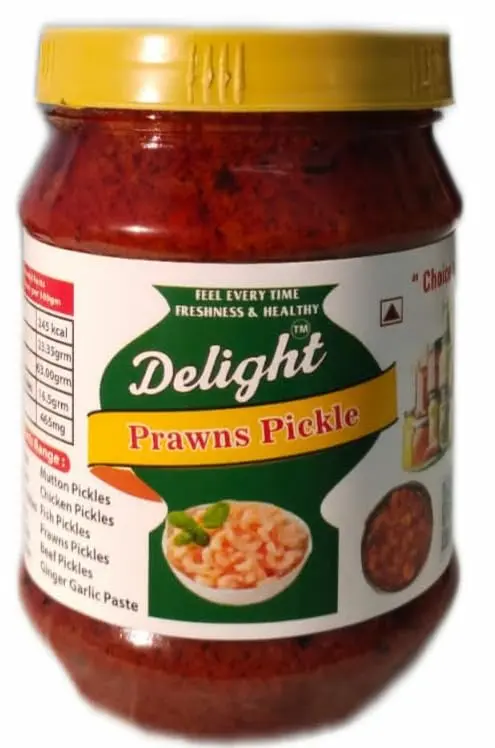 [DAILY DELIGHT Prawns Pickle 250 gm] DAILY DELIGHT Prawns Pickle 250 gm