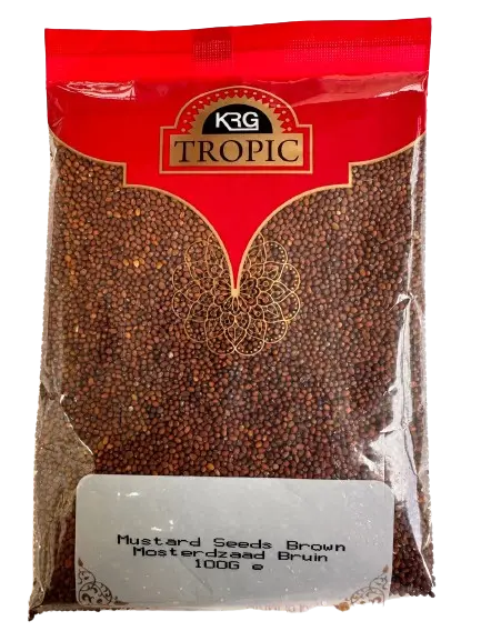 [KRG Black Mustard Seeds Whole 100 gm] KRG Black Mustard Seeds Whole 100 gm