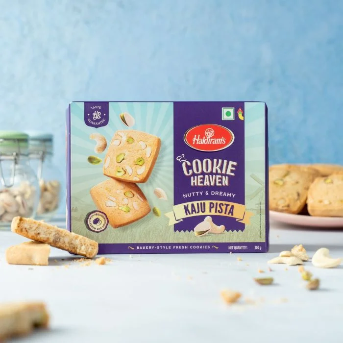 [HALDIRAM Cookies Kaju Pista 200 gm] HALDIRAM Cookies Kaju Pista 200 gm