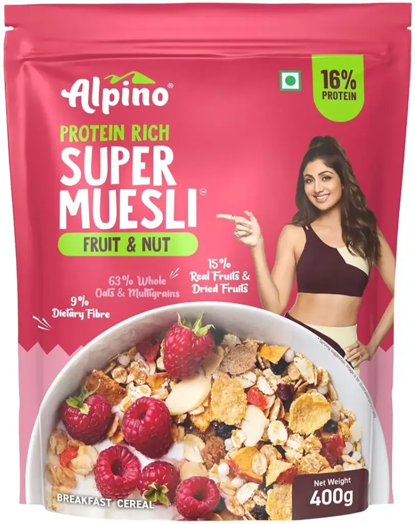Alpino Fruit & Nut Mueslie 400 gm