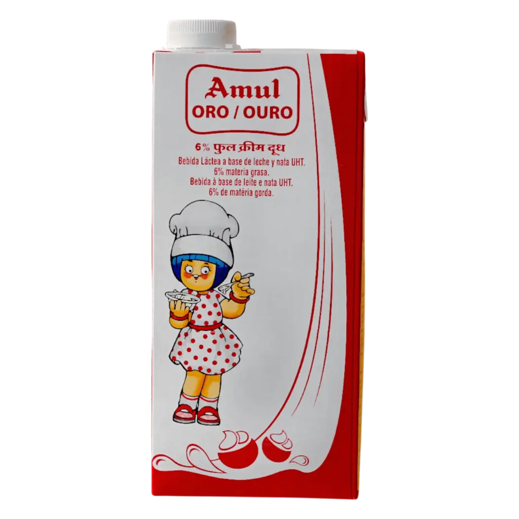 [AMUL Gold Milk Full Cream (Fat 6%) 1 litre] AMUL Gold Milk Full Cream (Fat 6%) 1 litre
