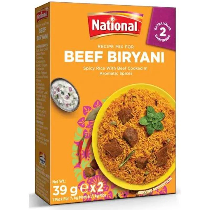 NATIONAL Beef Biryani Masala 78 gm  