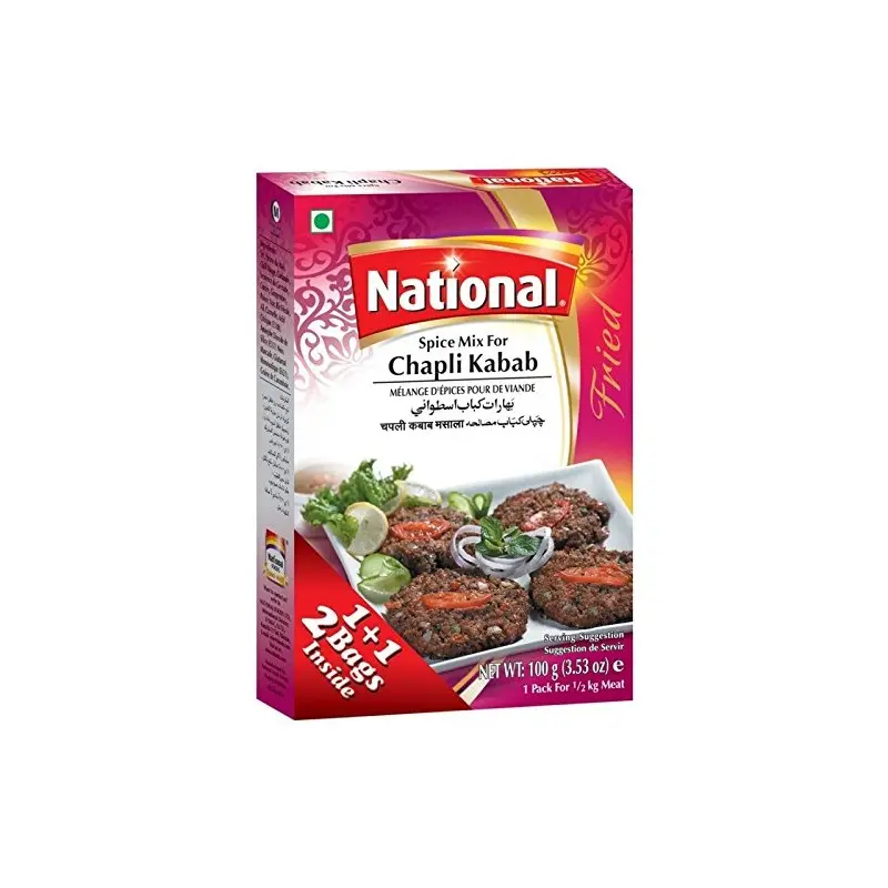 NATIONAL Chapli Kebab Masala 144 gm   