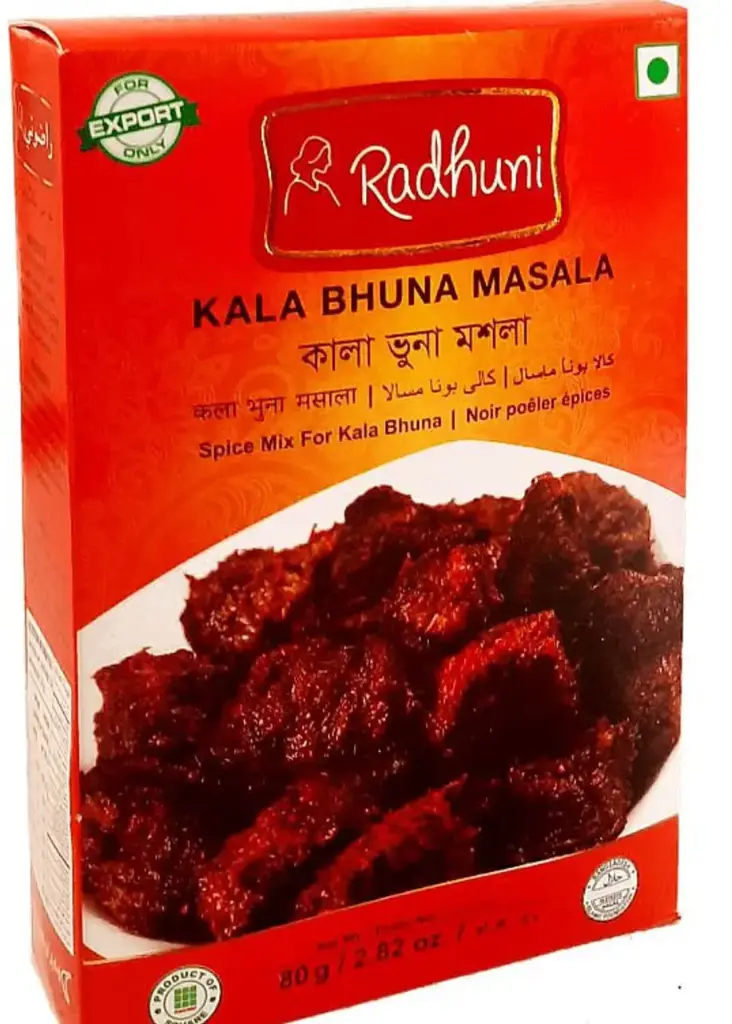 RADHUNI Kala Bhuna Masala 80 gm  