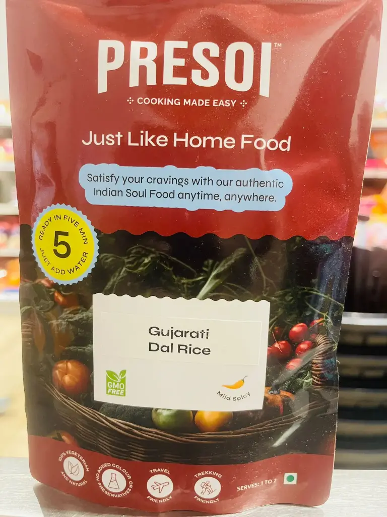 Presoi Inst. Gujarati Dal Rice 70 gm