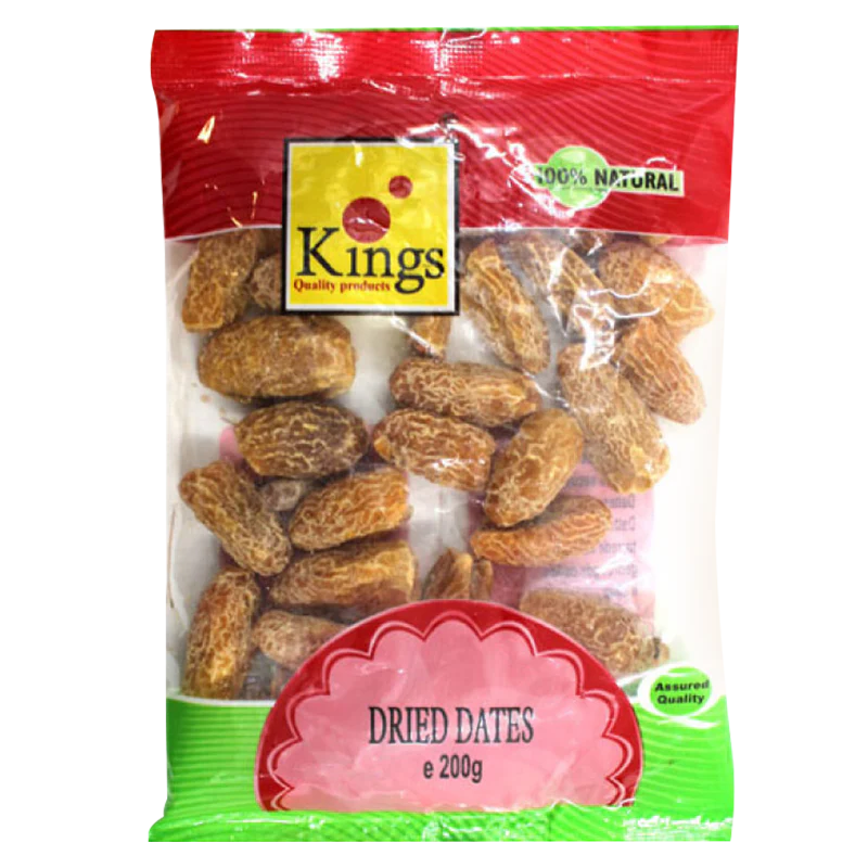[KINGS Dried Dates 200 gm] KINGS Dried Dates 200 gm