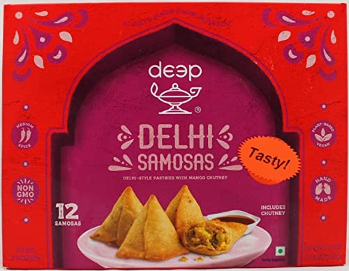 DEEP Frozen Punjabi Samosa With Chutney 648 gm