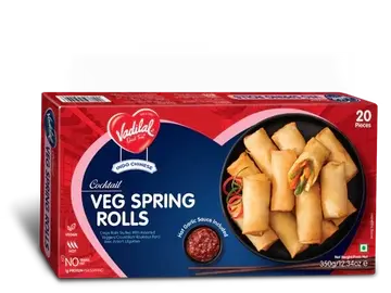 Vadilal Cocktail Veg Spring Rolls 300 gm