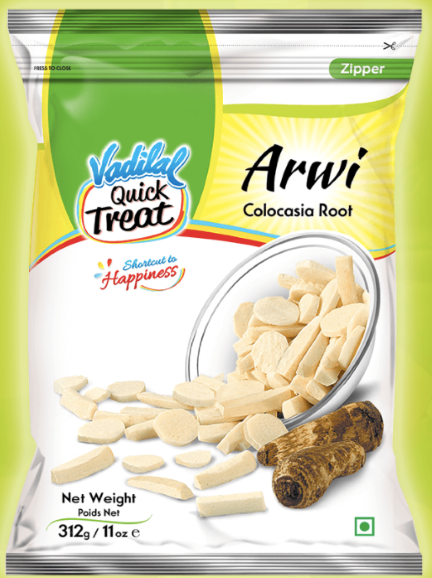 Vadilal Colocasia Roots (Arwi) 312 gm