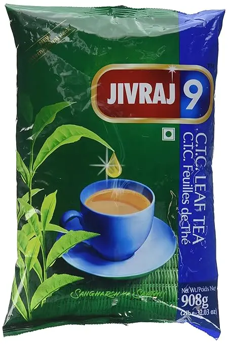 [JIVRAJ Tea Loose Export Pack in Jar 908 gm] JIVRAJ Tea Loose Export Pack in Jar 908 gm