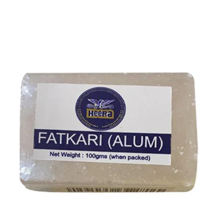 HEERA Shaving Alum Bar (Fitkari) 100 gm