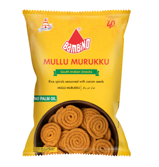 BAMBINO Mullu Murukku 170 gm   