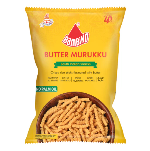 Bambino Butter Murukku 170 gm    
