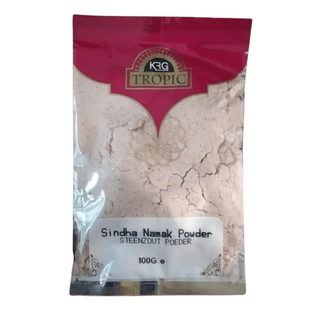 KRG White Rock Salt Powder Sndha Namak 100 gm