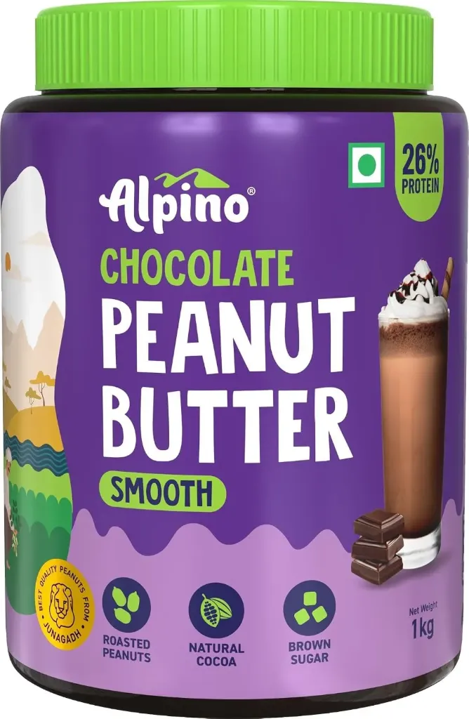 ALPINO Chocolate Peanut Butter (Smooth) 1 kg