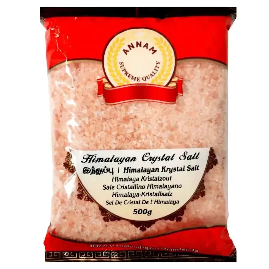 Annam Himalaya Salt Crushed 500 gm 