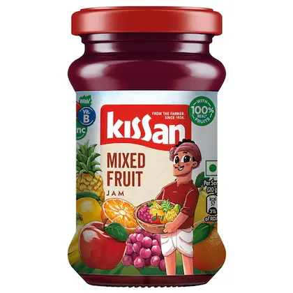 Kishan Jam Mixed Fruit 200 gm 