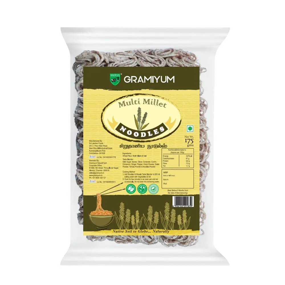 UDHAIYAM Mixed Millet Noodles 175 gm