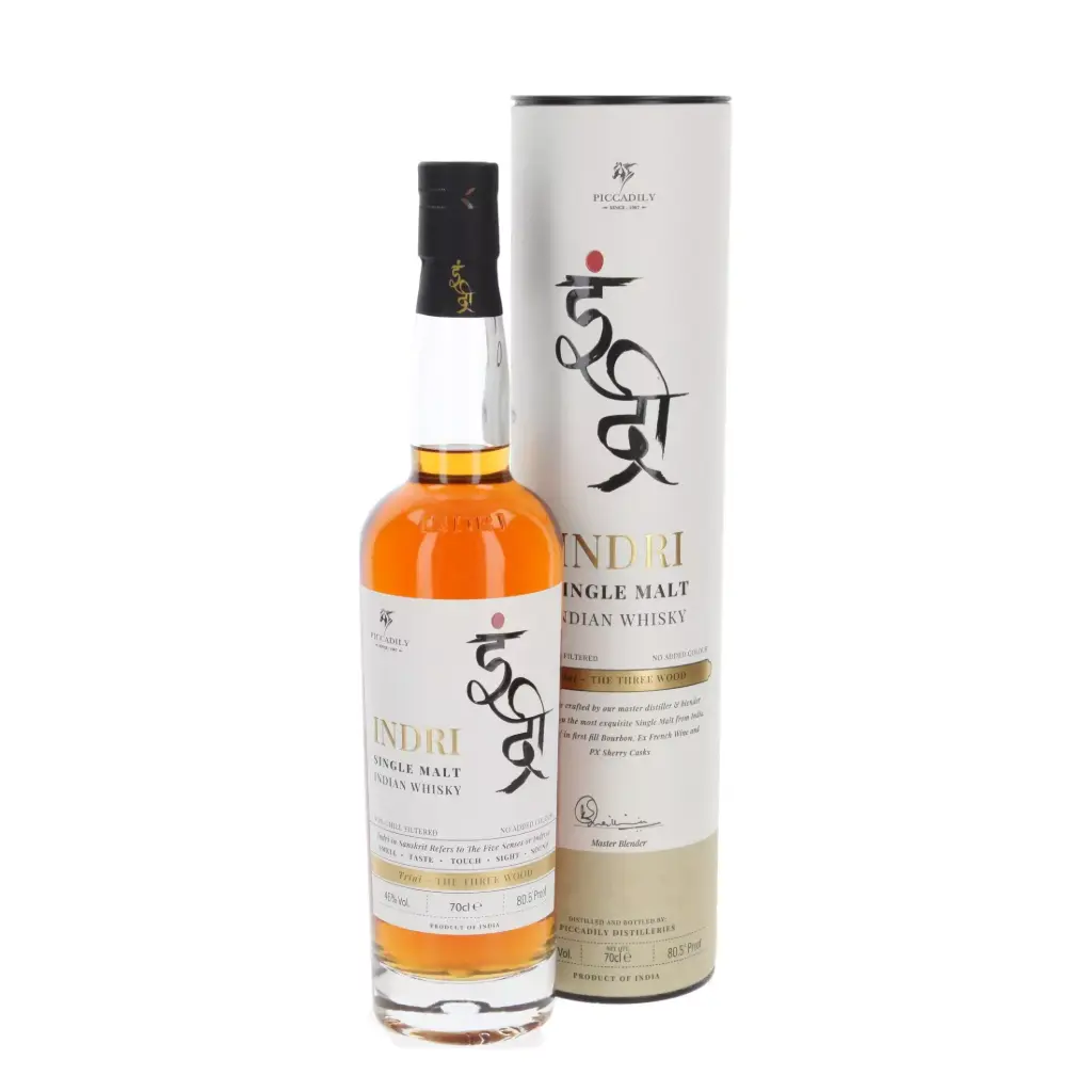 Indri Trini Single Malt Wiskey (46% Vol) (0.7 Ltr)