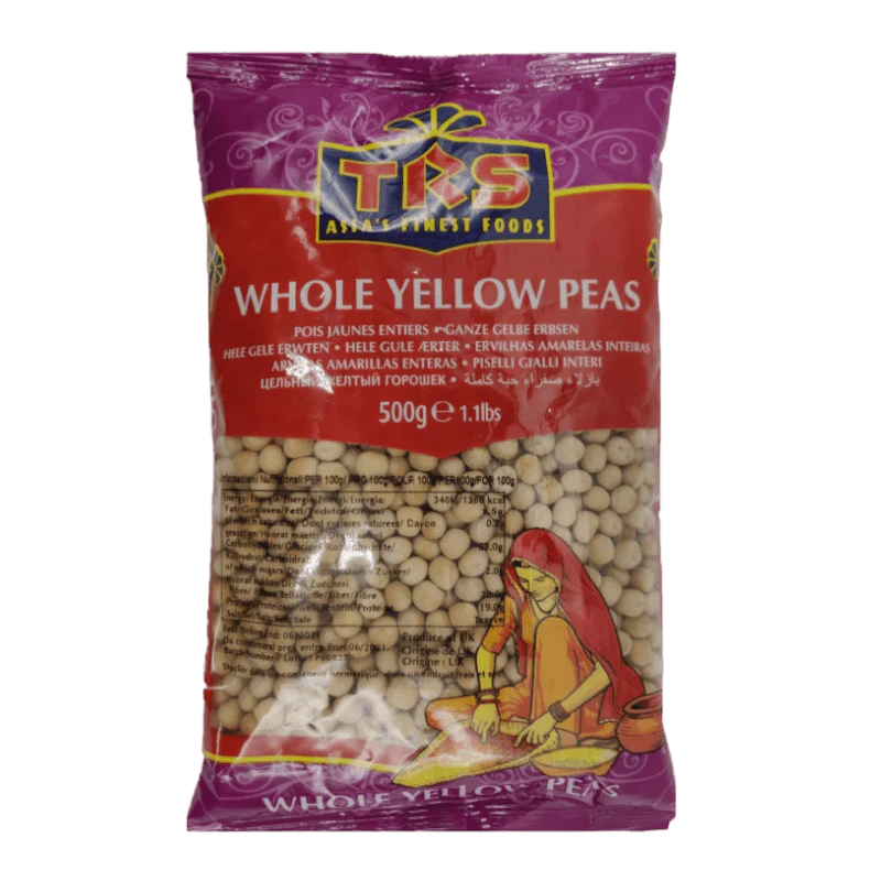 TRS Yellow Peas Whole 500 gm 