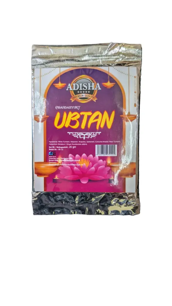 [ADISHA Special Kesar Sandal Utane 20 gm] ADISHA Special Kesar Sandal Utane 20 gm