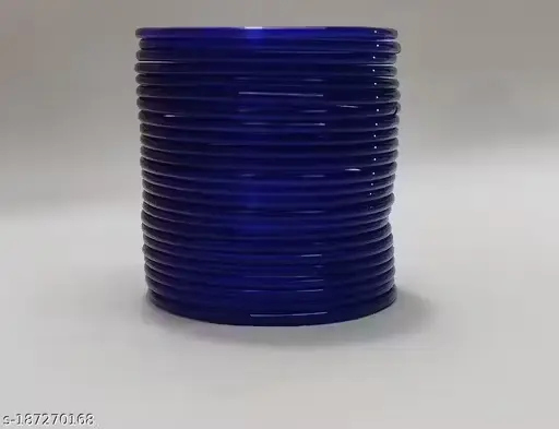 BANGLES Glass (Blue) 