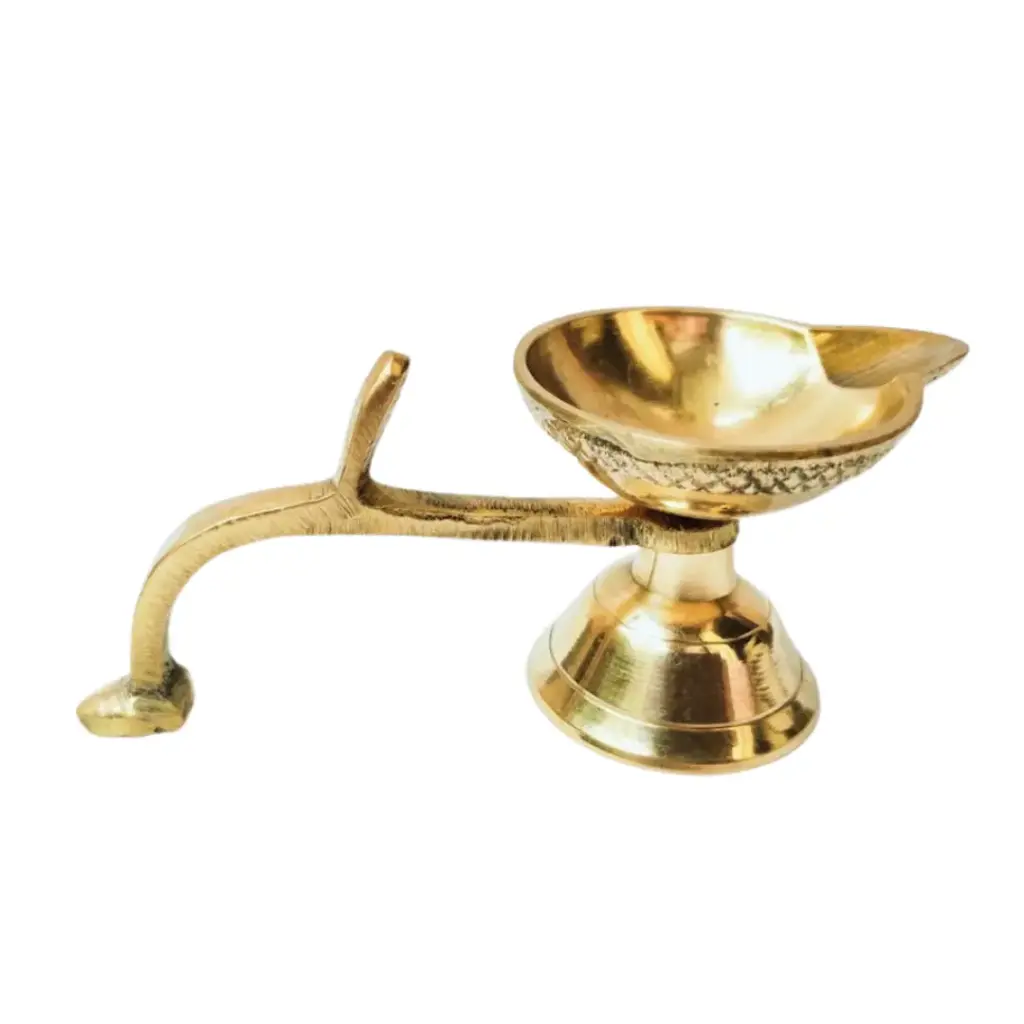 Brass Jyot Stand 
