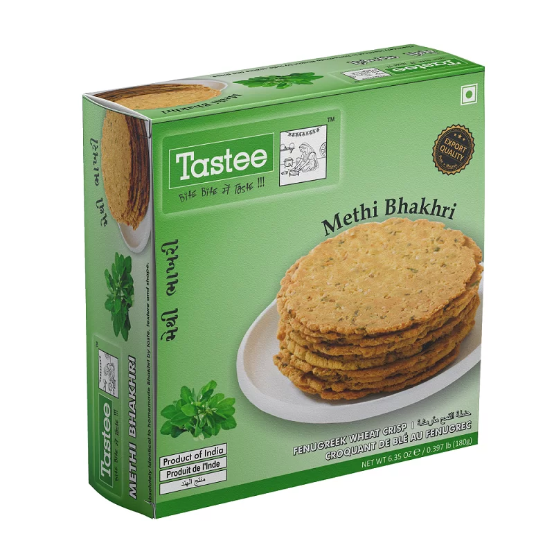 Tastee Bhakhari Methi 180 gm 