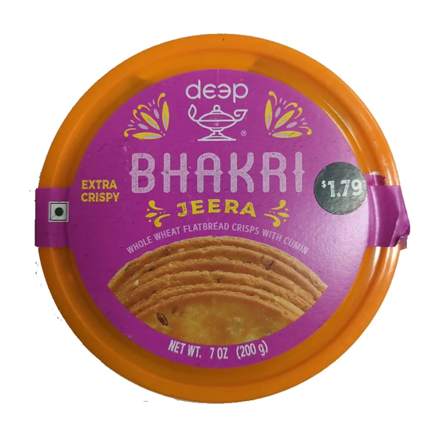 Deep Jeera Bhakhri 200 gm 