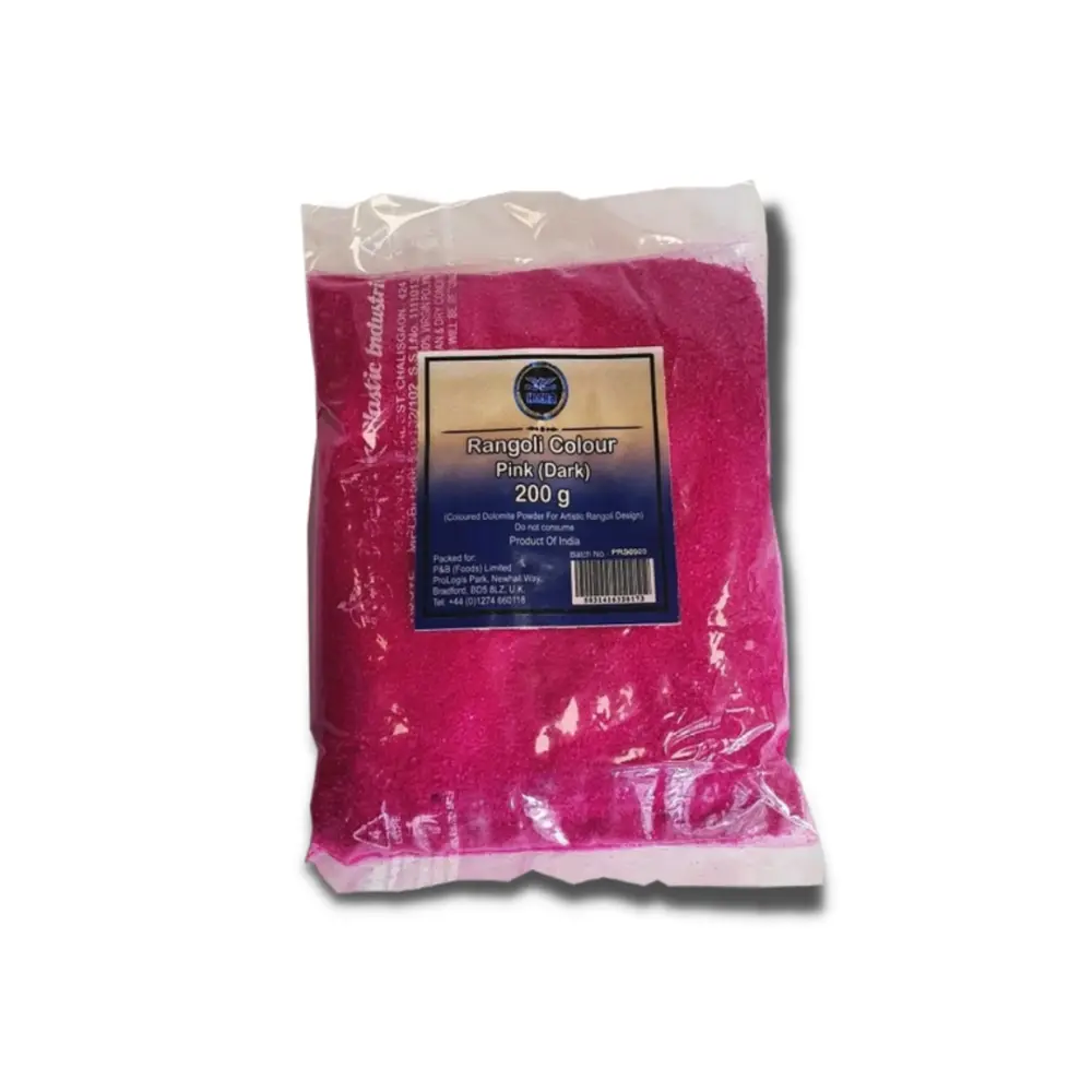 [HEERA Rangoli Colour Dark Pink 200 gm] HEERA Rangoli Colour Dark Pink 200 gm