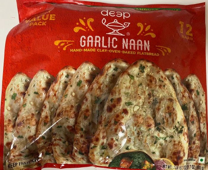 DEEP Frozen Garlic Naan 900 gm