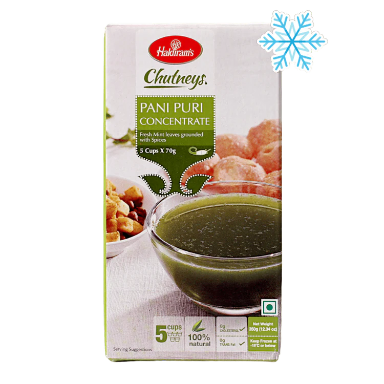 HALDIRAM Frozen Pani Puri Concentrate 350 gm
