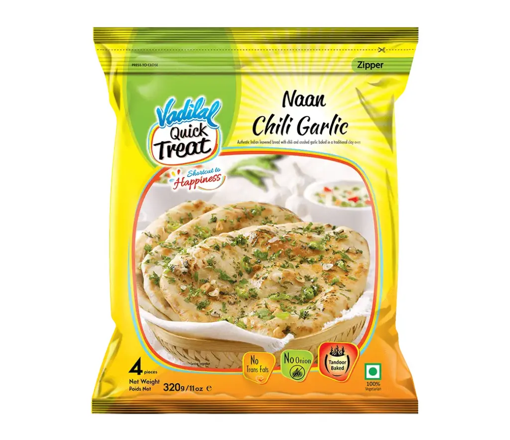 VADILAL Chilli Garlic Naan 320 gm 
