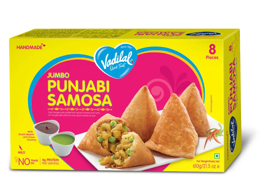 VADILAL Jumbo Punjabi Samosa 560 gm