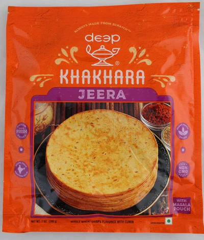 [DEEP Jeera Khakhra 200 gm] DEEP Jeera Khakhra 200 gm