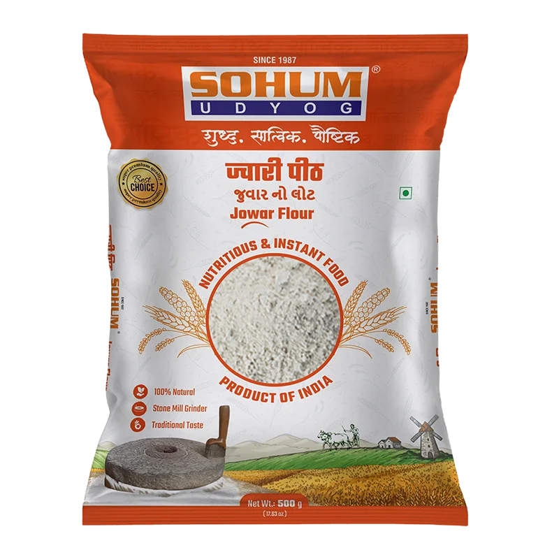 [SOHUM Jowar Peeth 1 KG] SOHUM Jowar Peeth 1 KG