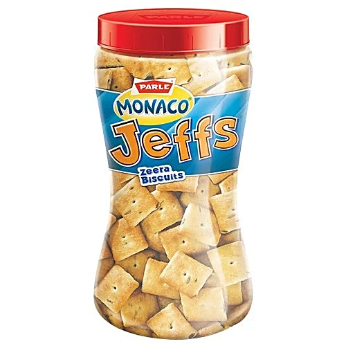 PARLE Monaco Jeffs Jeera Biscuits 200 gm