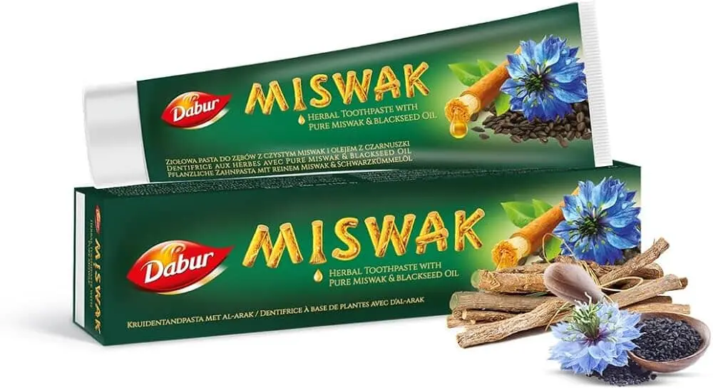 [DABUR Miswak Blackseed Oil Toothpaste 100 ml] DABUR Miswak Blackseed Oil Toothpaste 100 ml