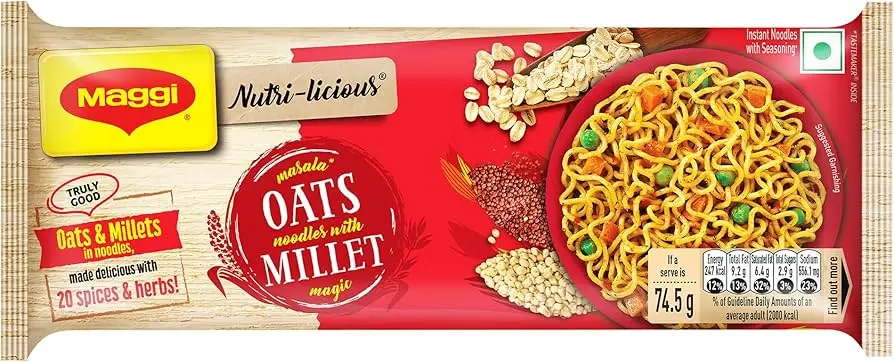 Maggi Noodles Oats Millet 298 gm