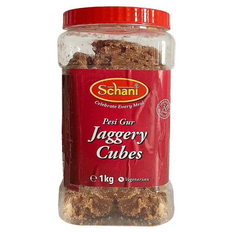 SCHANI Jaggery Cubes Natural Kolhapuri 1 kg